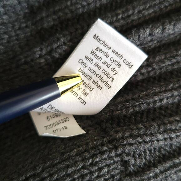 Athleta Tisbury Tunic Sweater Cable Knit Cozy Cashmere Gray Cowl Neck Women XS - Picture 12 of 14